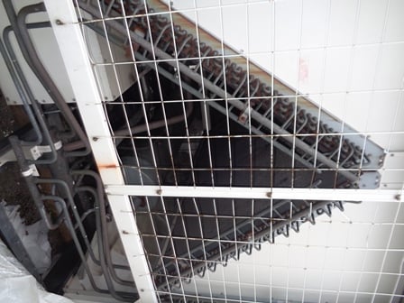 103 Ton, Hitachi #RCUG-150AHYZ1, air cooled chiller, R407c refrigerant, 363 KW, 2011 - Image 3