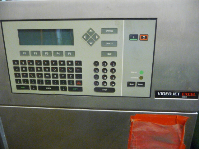Video Video Jet #EXCEL2000, ink jet printer, serial #040441049WD - Image 3