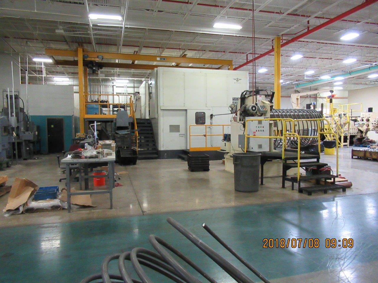 1.22" x 11.81" Sacma #SP-660AL, 5-die long stroke cold former, 80 PPM, 150 KW, linear feed - Image 1