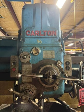 4' -9" Carlton, radial drill - Image 4