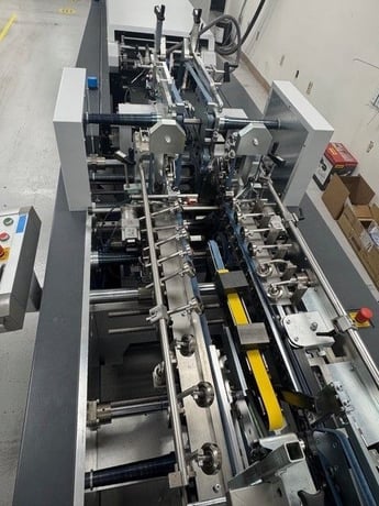 Kama #ProFold-52i, Folder Gluer, 20.5" width, HHS hot melt glue system, w/ small package upgrade, 2022 - Image 7