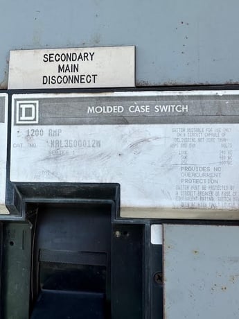 500 KVA 2300 Delta Primary, 230Y/133 Secondary, Sprang, dry type - Image 4