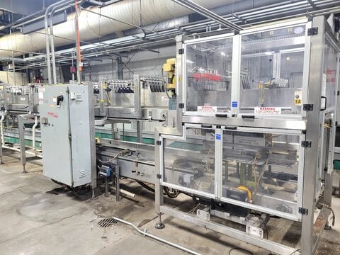 Standard Knapp #949-S Versatron, soft drop case packer, constructed of stainless steel - Image 1