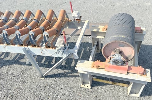 30" wide x 24' long, Belt conveyor, 10 HP Toshiba motor w/Dodge shaft mount gear reducer - Image 4