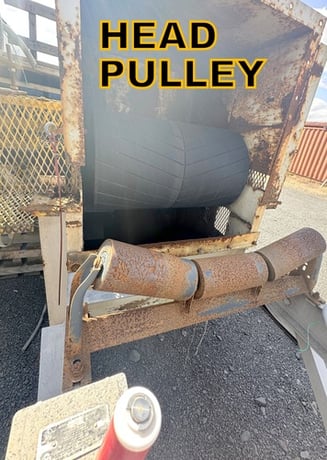 30" wide x 24' long, Belt conveyor, 10 HP Toshiba motor w/Dodge shaft mount gear reducer - Image 10