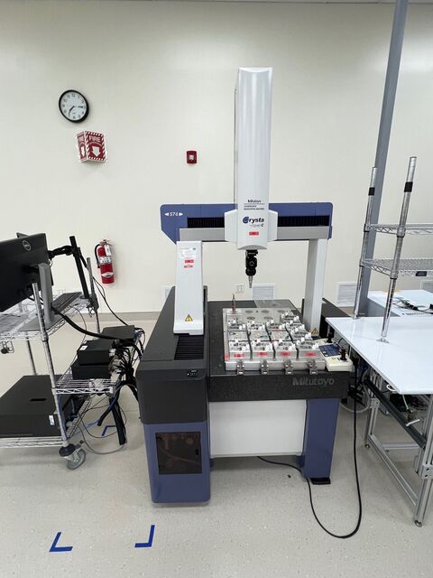 Mitutoyo #Crysta-Apex-C574, coordinate measuring machine, 19.7" X, 27.6" Y, 15.7" Z, calibration sphere - Image 4