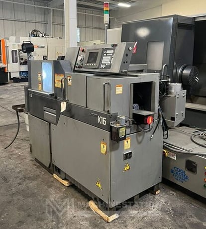 Citizen #Cincom-K16-VIIP, CNC swiss type automatic lathe, .63" diameter, 7.87" lgth, 18 ATC, 2005 - Image 4