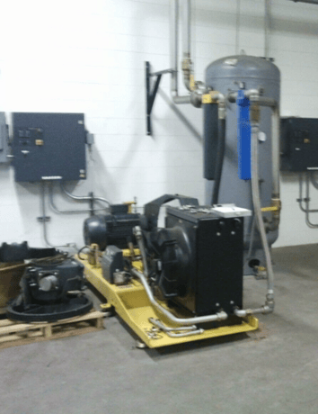 145 psi, Kaeser #N-2001-G, Reciprocating Compressor, Booster EP High Pressure System, 3 HP, 460 V., 3800 RPM - Image 3