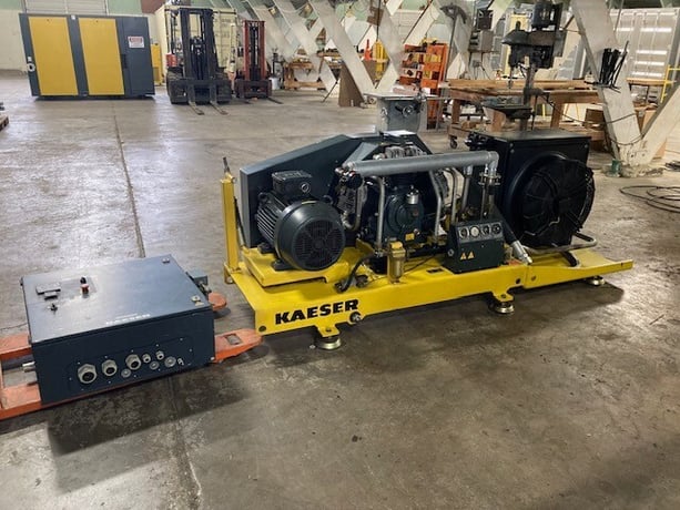 145 psi, Kaeser #N-2001-G, Reciprocating Compressor, Booster EP High Pressure System, 3 HP, 460 V., 3800 RPM - Image 4