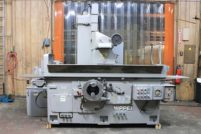 12" x 36" Nippei Thompson #FSH-30/90, hys surface grinder, 14" x 2" x 5" wheel, automatic incremental - Image 1