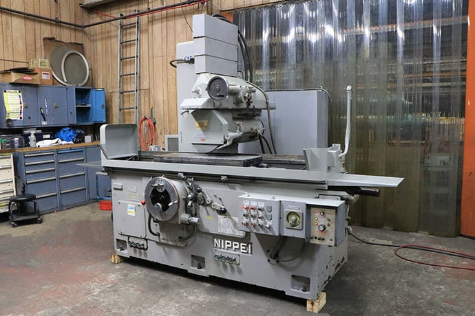 12" x 36" Nippei Thompson #FSH-30/90, hys surface grinder, 14" x 2" x 5" wheel, automatic incremental - Image 2