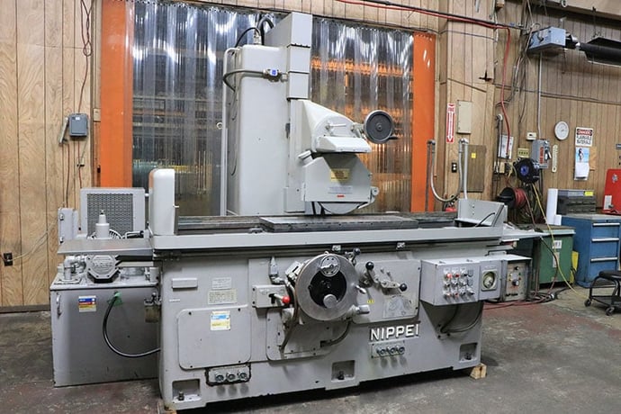 12" x 36" Nippei Thompson #FSH-30/90, hys surface grinder, 14" x 2" x 5" wheel, automatic incremental - Image 4