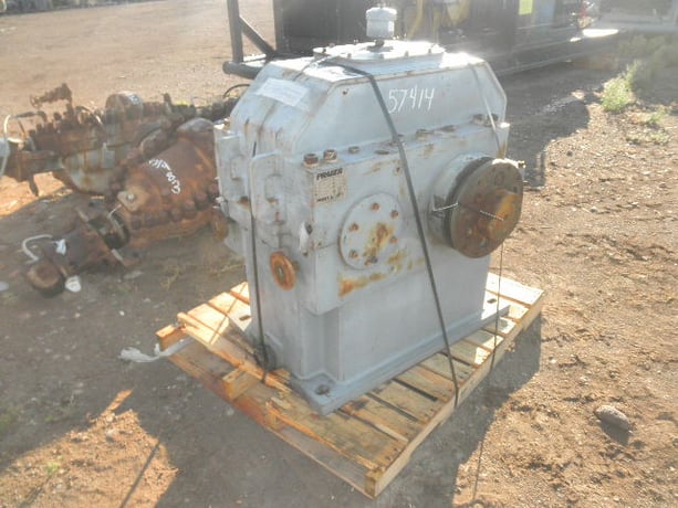 1870 HP @ 5000 RPM, Prager #HSG1600S, parallel shaft gearbox, 1800 RPM output, 2.78 ratio - Image 2