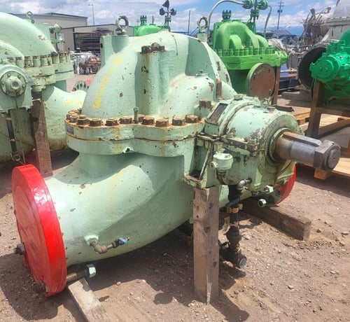 18075 GPM @ 266' TDH, Sulzer Bingham 16x18x23 HSB, API 610, BB1 pump, counter clock wise rotation - Image 4