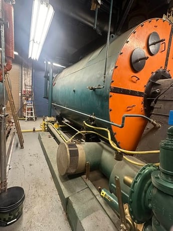 350 Hp Orr & Sembower #3HG, Natural Gas Boiler, 11.7million BTU/H, 15 psi, 1750 sq.ft. surface, 13825 - Image 6