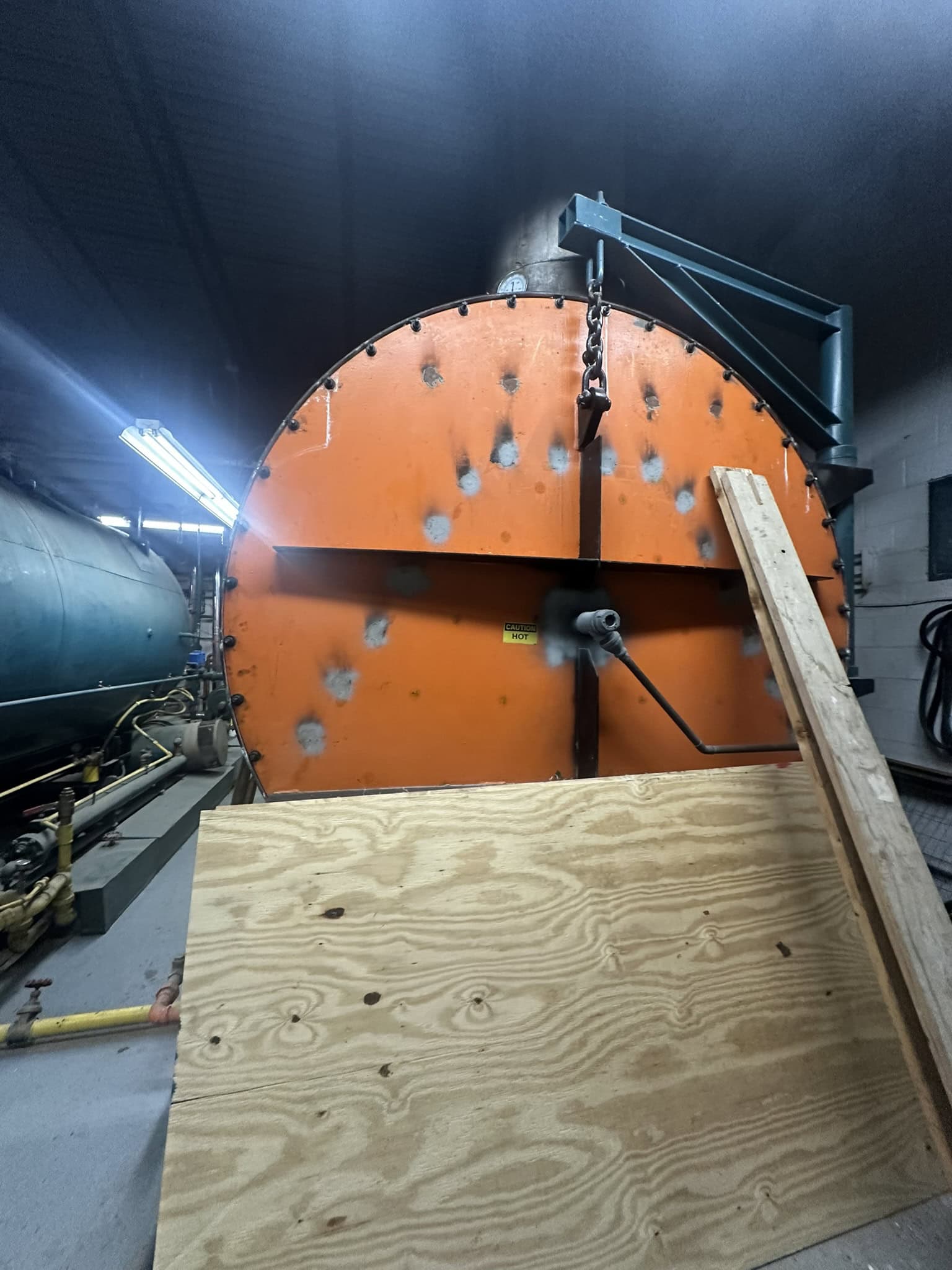 350 Hp Orr & Sembower #3HG, Natural Gas Boiler, 11.7million BTU/H, 15 psi, 1750 sq.ft. surface, 13825 - Image 3