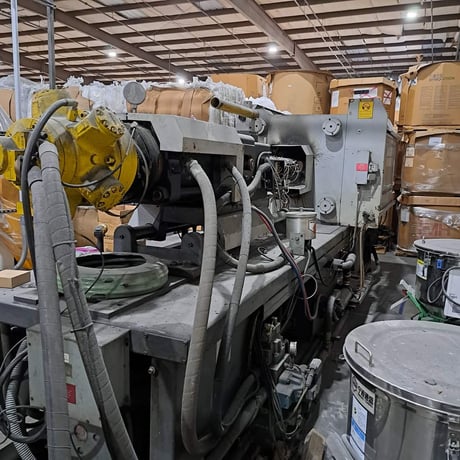 300 Ton, 30 Oz, Van Dorn #300-RS-30F-HT, Injection Molding Machine, 1993 - Image 5