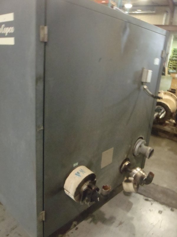 661 cfm, 125 psi, Atlas Copco #ZR-110, 150 HP, water cooled, 460 V., #A-2034 - Image 6