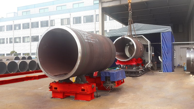 32" to 80" RMT Pipe Spool Master #80, pipe beveler, 32"-80" outside dimension capacity, 30 HP, 60 RPM - Image 8