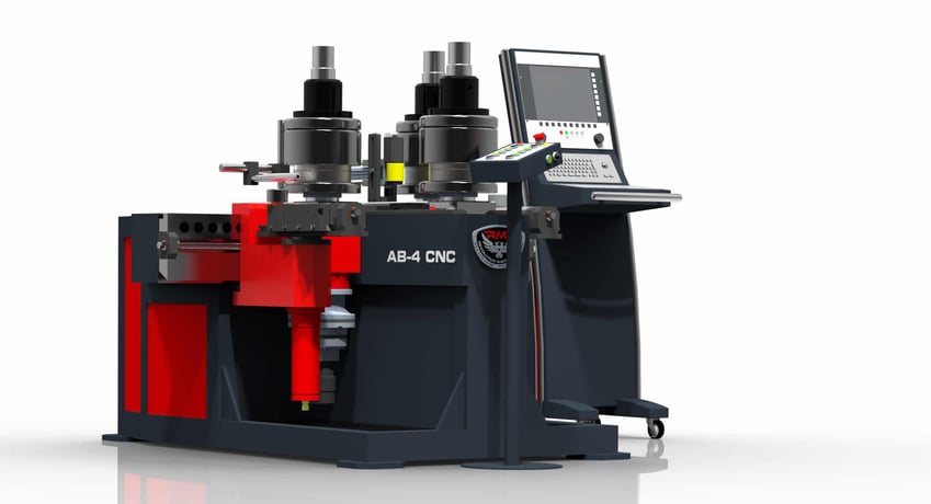 4" x 4" x 3/8" RMT #AB-4, CNC Angle Roll, 8.6"-11" roll diameter, 30 HP, 3.54" shaft - Image 3