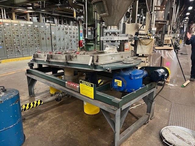 Rotex #21PS, single deck Stainless Steel classifier screen - Image 4