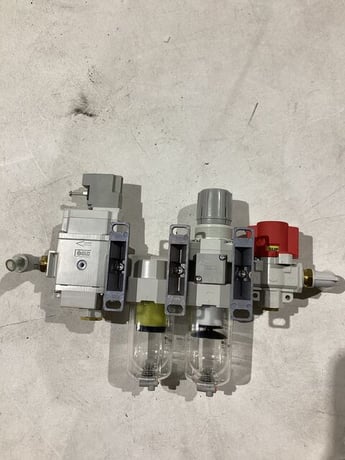 SMC #AV3000-03S-5DZB-A, Pneumatic Valve for FRL System - Image 1