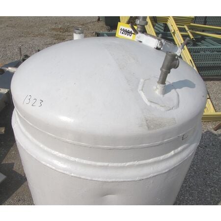 90 gallon Stainless Steel Jacketed Tank, 32" x 32" straight side, dished top & bottom - Image 3