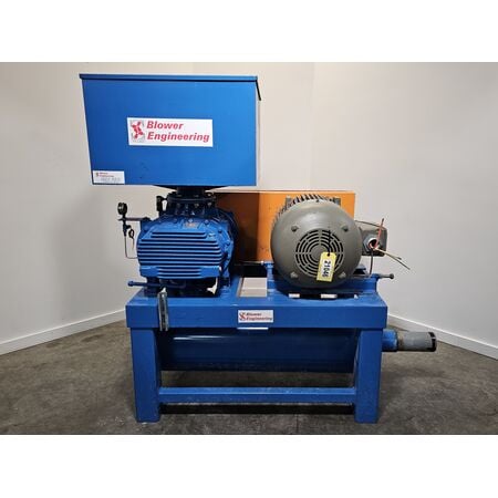 940 cfm, Blower Engineering Tri-lobe #TL-90, positive displacement blower package, 7" S.P., 60 HP - Image 2