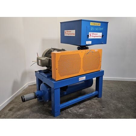 940 cfm, Blower Engineering Tri-lobe #TL-90, positive displacement blower package, 7" S.P., 60 HP - Image 4