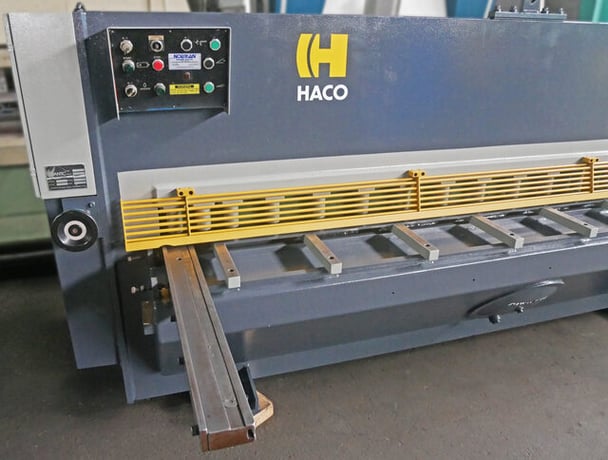 1/4" x 10' Haco Atlantic #HDE25-10, Shear, 122" blade, 25 SPM, 40" squaring arm, 32-39" Back Gauge, 15 HP - Image 7