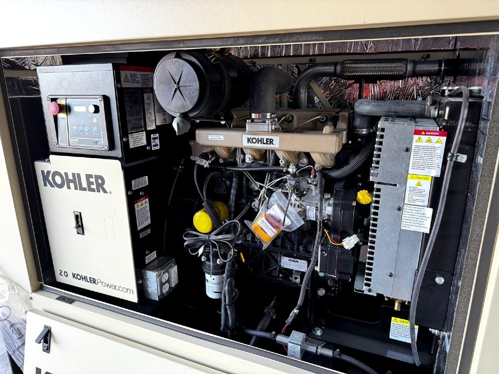 20 KW Kohler #20RE02K, Diesel Generator 120/208 Volts, 3 Phase, New Surplus - Image 2
