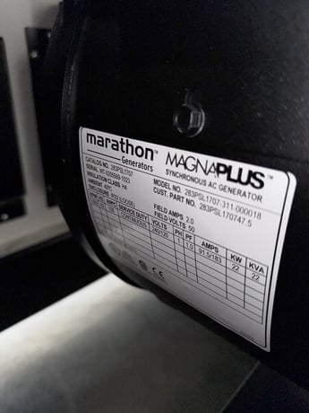 22 KW CK Power #MAGNAPLUS, NG/LP Generator, 120/240 Volts, single phase, new surplus - Image 7