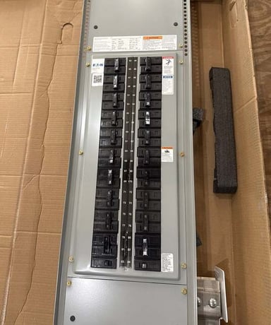 400 Amp. Eaton, PRL1A Interior, Panelboard, 208/120 Volts 3PH 4W MLO 400 Amp Panel, New - Image 2