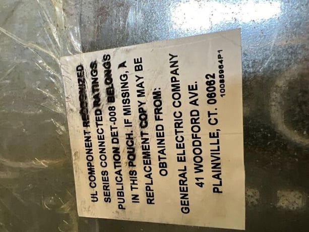 600 Amp. General Electric, APN3 Bolt On, Panelboard, 480/277 Volts 3PH 4W 30 Cir Indoor Encl TPHE277Y20PP P651 - Image 10