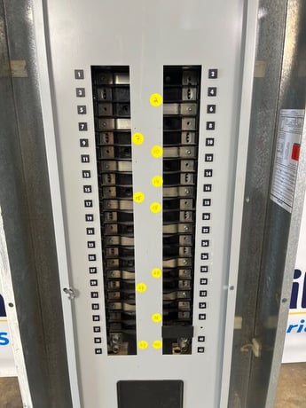 400 Amp. Siemens P1C42JX400ATF P1, Panelboard, 208/120 Volts 3PH 4W 42 Circuit MCB Indoor Encl B68 - Image 6