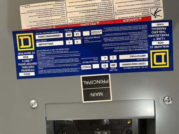 400 Amp. Square D HCN I-Line, Panelboard, 480Y/277 Volts 3PH Panel LAP36400MT MCB - Image 6