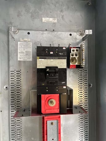 600 Amp. Square D I-Line, Panelboard, 480/277 Volts 3PH 4W 48Space MCB MAP36600 Indoor Encl HC3291B - Image 9