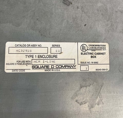 600 Amp. Square D I-Line, Panelboard, 480/277 Volts 3PH 4W 48Space MCB MAP36600 Indoor Encl HC3291B - Image 10