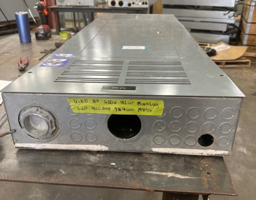 400 Amp. Square D NF, Panelboard, 600Y/347 Volts 3PH 4W MLO 42 Circuit Main Lug Indoor Encl P375 - Image 8