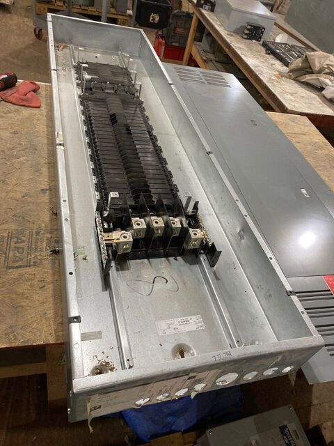 600 Amp. Square NF, Panelboard, 480/277 Volts 3PH 4W 66 Cir Indoor Encl MLO 600 Amp MH74BE P653 - Image 7