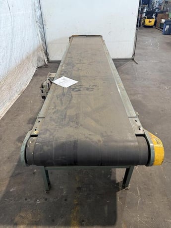 30" wide x 16' long, Hytrol, powered belt conveyor, 1 HP, 230/460 V., 3-phase, adj. legs - Image 6