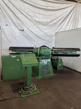 10000 lb. ASC #10D48D22/5H200, double end uncoiler, 48" capacity - Image 1