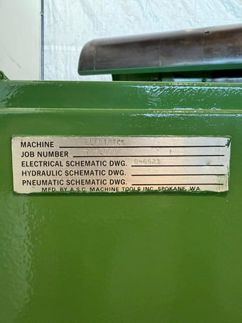 10000 lb. ASC #10D48D22/5H200, double end uncoiler, 48" capacity - Image 10