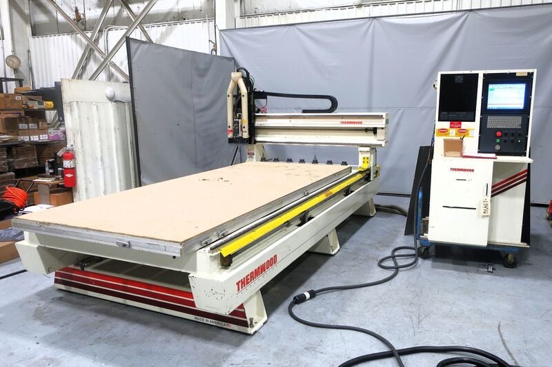 Thermwood #CS45, 3-Axis CNC router, Q-Core CNC, 5' x 12', 10.5 HP, 24000 RPM, 2006 - Image 1