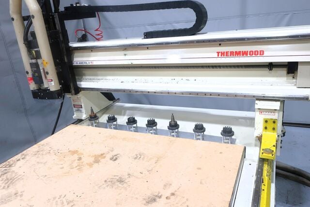Thermwood #CS45, 3-Axis CNC router, Q-Core CNC, 5' x 12', 10.5 HP, 24000 RPM, 2006 - Image 3