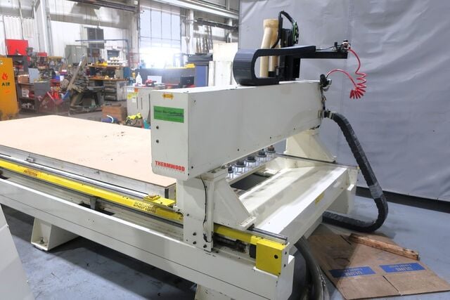 Thermwood #CS45, 3-Axis CNC router, Q-Core CNC, 5' x 12', 10.5 HP, 24000 RPM, 2006 - Image 5