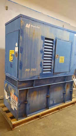 60 KW Magnetek #RD750, Diesel Generator, Perkins, 1 & 3PH, 848 Hrs - Image 2