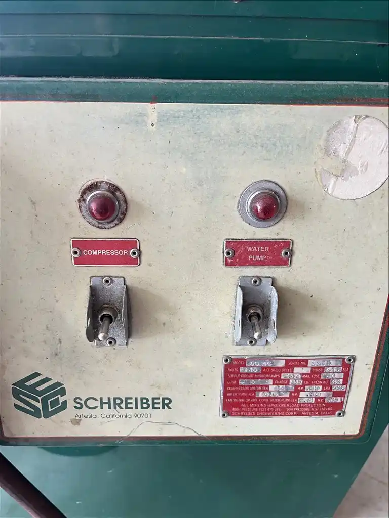 Schrieber #50AC, water chiller, 115 V., 1 phase, 24.2 amps, 5 GPM - Image 2