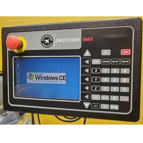 Kondia Powermill #FV-1, vertical mill, SWI ProtoTrak EMX Control, 9" x48" table, 3 HP - Image 6