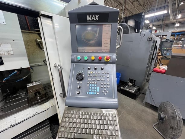Hurco #VM-10, CNC vertical machining center, 26" X, 16" Y, 20" Z, 10000 RPM, 20 automatic tool changer, Cat - Image 7